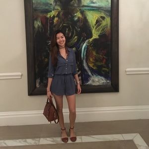 EXCELLENT CONDITION Blue Romper